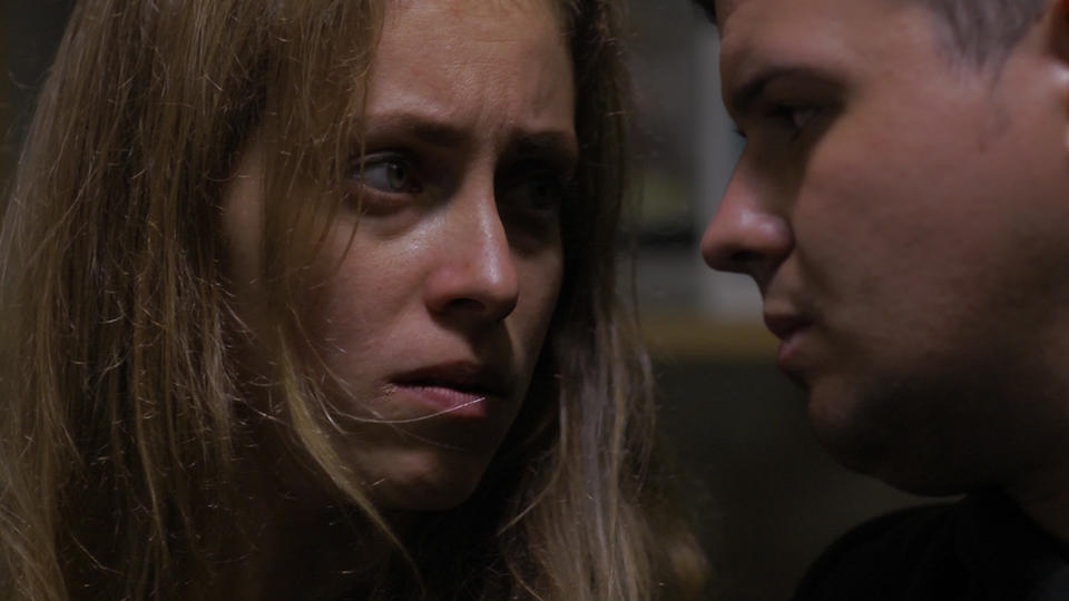 Film still of VASSO GEORGIADOU and MARTIN SWEENEY in Anna Unbound (2015)